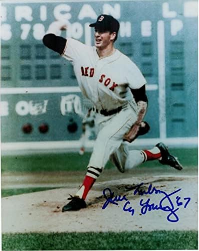 Jim Lonborg Boston Red Sox İmzalı 8x10 Fotoğraf Yazılı Cy Young 67 İmzalı - İmzalı MLB Fotoğrafları