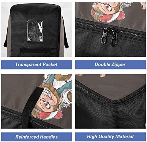 N / A Yatak Altı Büyük Kapasiteli saklama çantası Kaykay Maymun Pop Punk Yorgan Giysi Organizatör Dekorasyon Katlanır