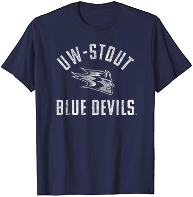 Wisconsin Üniversitesi-Şişman Mavi Şeytanlar Büyük Tişört