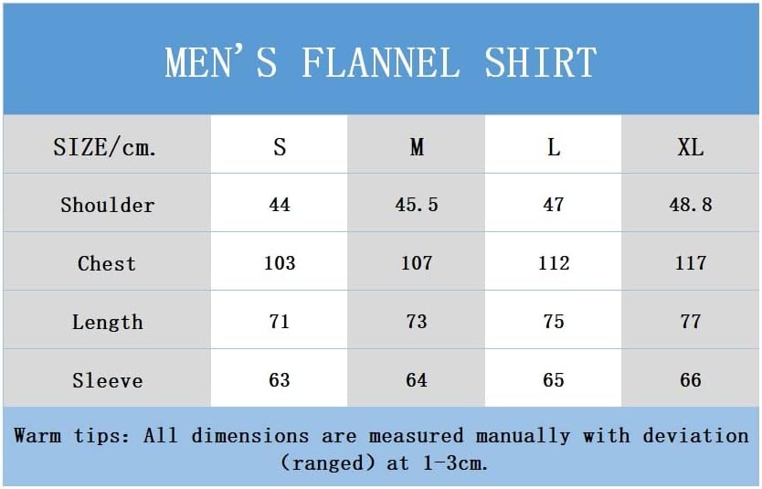 BMSTAY erkek Ekose Uzun Kollu Flanel Gömlek Düzenli Fit Casual Düğme Aşağı Üst