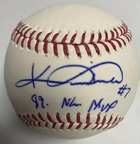 Kevin Mİtchell, Major League Baseball MLB 89 NL MVP PSA W40149 Mets İmzalı Beyzbol Toplarını İmzaladı