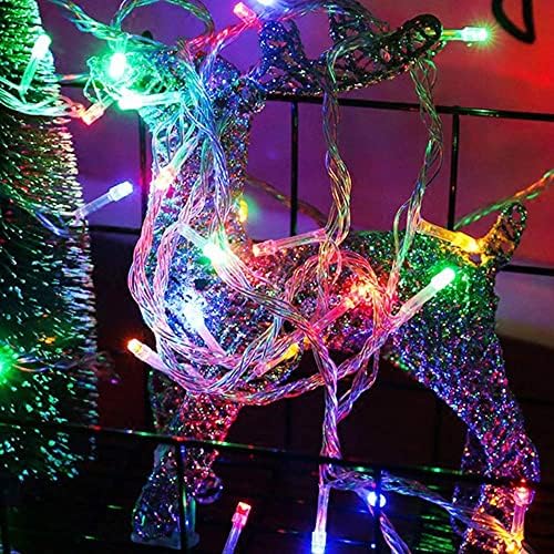 Lixada peri lamba USB 50LEDs topu dize ışık dekoratif ışıklar Noel düğün ev için