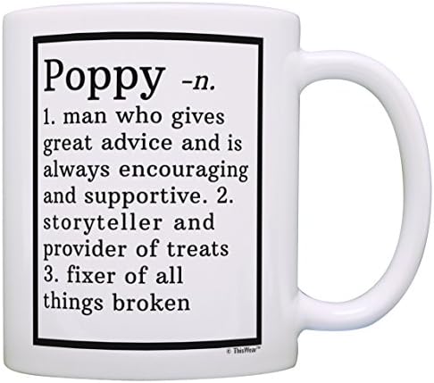 Komik Haşhaş Hediyeler Haşhaş Büyükbaba Çözünürlüklü Babalar Günü Kupa Haşhaş Hediye Kahve Kupa çay bardağı Beyaz