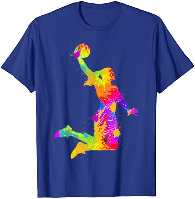 Basketbol Kız Kadın Kız T-Shirt