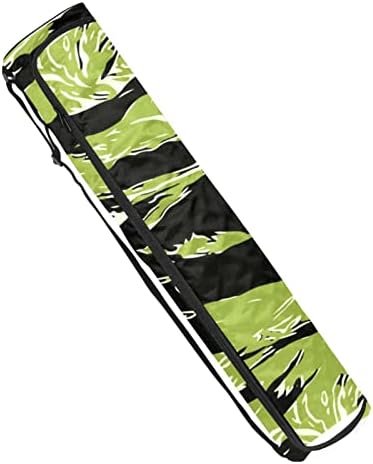 Camo Yeşil Askeri Yoga Mat Taşıyıcı Çanta Omuz Askısı ile Yoga Mat Çantası Spor Çanta Plaj Çantası
