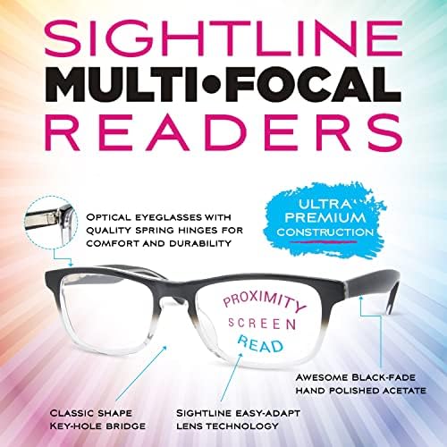 Sightline H109 Orta Dar Fit Multifocus okuma gözlüğü