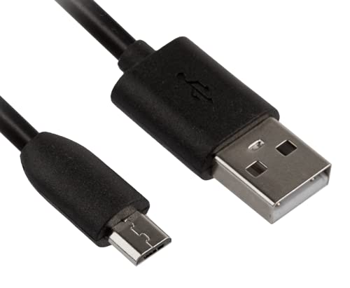 REYTID Yedek USB şarj kablosu ile Uyumlu Xbox One / S Oyun ve Şarj Mikro Güç Kontrolörleri Pil Pedi Kurşun