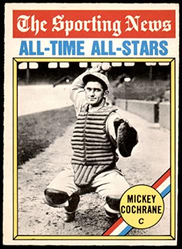 1976 O-Pee-Chee 348 Tüm Zamanların Tüm Yıldızları Mickey Cochrane Detroit Tigers (Beyzbol Kartı) VG/ESKİ Kaplanlar